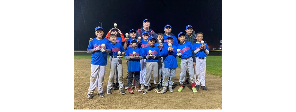 2023 Fall Champion Dodgers